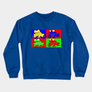 4 frogs Crewneck Sweatshirt